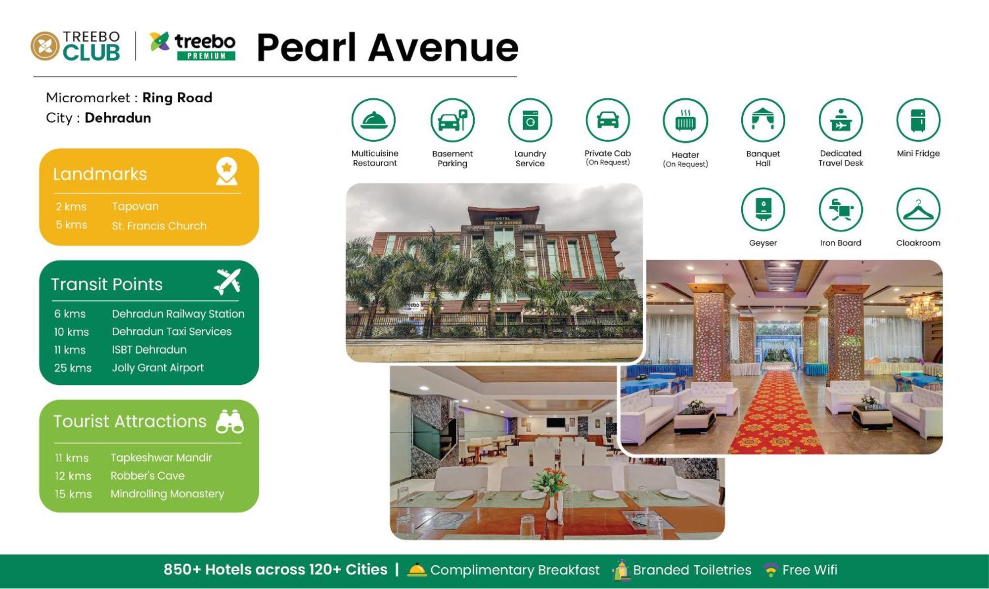 Treebo Premium Pearl Avenue, Ring Road Ξενοδοχείο Ντεχραντούν Εξωτερικό φωτογραφία